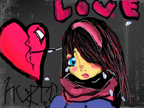 love...... hurts : IM................ LOOOOOOOOONELY 스케치판 ,sketchpan
