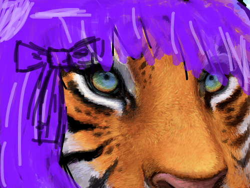 보라대갈호랑이 : 보라보라대갈이이이 ㅇㅇㅇ 스케치판 ,sketchpan