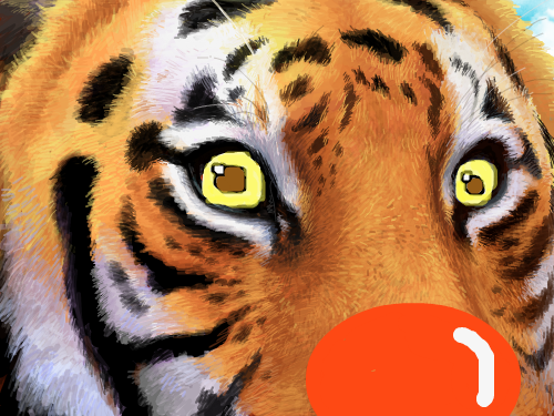 루돌프 사슴코 호랑이 : 그냥 올려봤어요... 스케치판 ,sketchpan