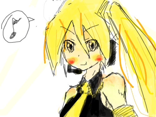 미쿠 파생 : ㅋㄷㅋㄷ 입좀 봐~ 스케치판 ,sketchpan