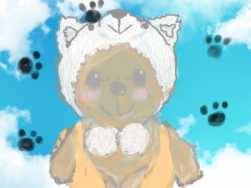 곰도리 : ㅎㅎㅎㅎㅎ 스케치판 ,sketchpan