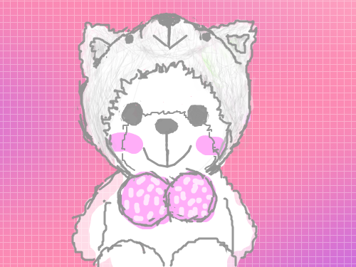 하얀곰돌이 : 하얀곰돌이... 스케치판 ,sketchpan