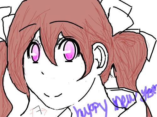 happy new year! ^_^ : happy new year! 스케치판 ,sketchpan