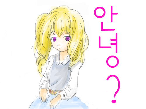소녀 : 귀여운??소녀....??????????????? 스케치판 ,sketchpan