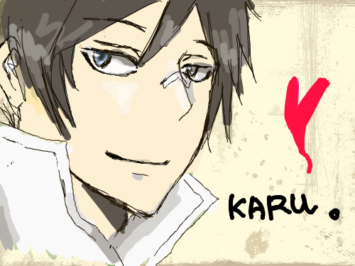 KARU : 자캐자캐 스케치판 ,sketchpan