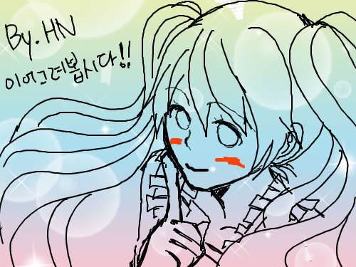 순진. : ㅋ 사랑? 스케치판 ,sketchpan