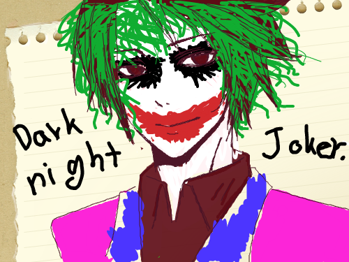 다크나이트 쪼카 : 쪼카임다 스케치판 ,sketchpan