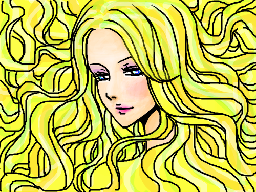 금발미녀 : 브릿지이상해ㅋ 스케치판 ,sketchpan