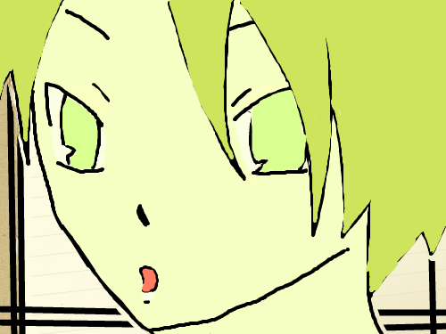 초록소년 : 그냥.. 지금 하다힘드러포기 ..졸려서 스케치판 ,sketchpan