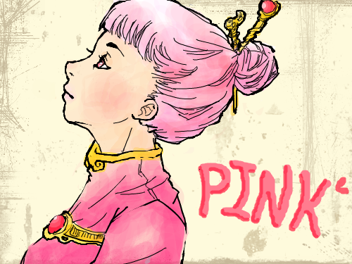 핑크히메랄까...ㅋㅋㅋ : 이어서 할껄.......에효~ 스케치판 ,sketchpan