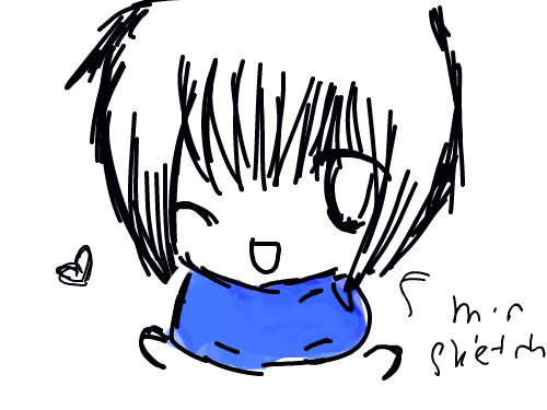 5 min sketch : 5 min sketch, Color in :D 스케치판 ,sketchpan