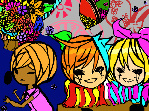 소녀들 : 골드잉크 주셈~!!! 스케치판 ,sketchpan