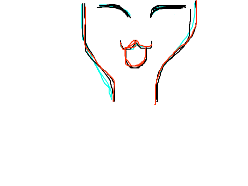 못그린 그림 : 처음그리는 거라서 뭐가뭔지 모르겠어요 스케치판 ,sketchpan