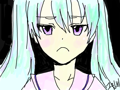 이어그려보았어요 : 이어그렸는데 배경색이...ㅠㅠㅠ 스케치판 ,sketchpan