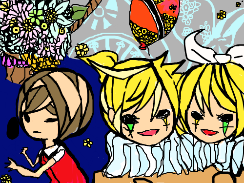 드디어..채색해보앗다..ㅠㅠ : 렌을 색칠할때문득 생각나는 그 노래...렌의 「스파이스」아..렌이 그러다니..설마 스케치판 ,sketchpan