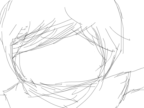 눈 코 입을 채워주세요 : 눈 코 입을 채워주세요 스케치판 ,sketchpan