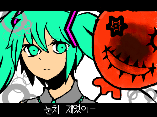 비내리는 거리엔 풍선과 악마가 춤추네 : 예.정말 오랜만에 그림을 그리내요.그동안은 삼촌이 있어 그림을 그리지 못했답니다;; 스케치판 ,sketchpan