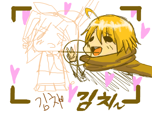 그냥 있길래 해봤어영 ㅇ : ㅎ허허 대타는 린이.. 스케치판 ,sketchpan