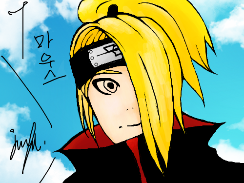 데이다라 : 이거그리기 인데 많이 다듬은 스케치판 ,sketchpan