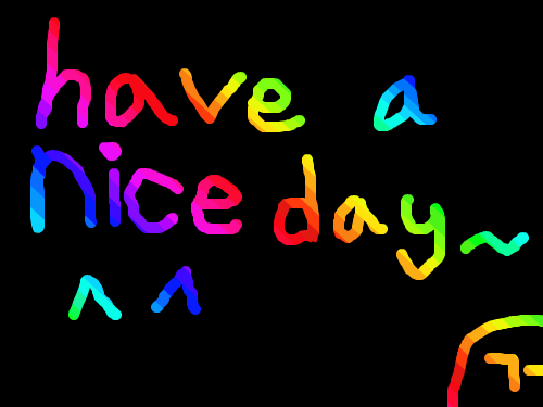 [Have a nice day~] : 즐겁게 지내십시오. 스케치판 ,sketchpan