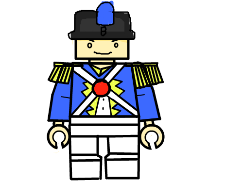 완성! : 흠...스티커에있는 레고를 만들어봤어요. 스케치판 ,sketchpan