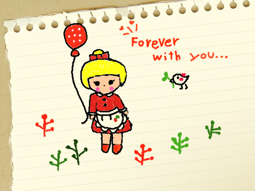 소녀 : 한 소녀가 걷고있는 모습 스케치판 ,sketchpan