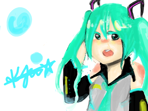 미큐 : 미큐ㅠㅜ 스케치판 ,sketchpan
