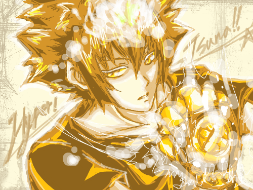 츠나 : 그딴거없다 스케치판 ,sketchpan