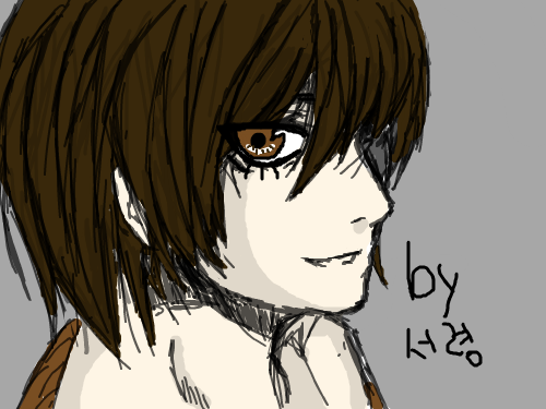 내작품은전부광마질 : 광마라서힘든데이번엔좀우중충한걸루다갘 스케치판 ,sketchpan