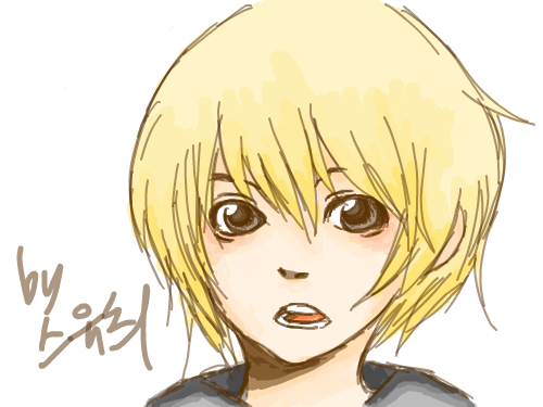 채색 : 심심했을뿐 스케치판 ,sketchpan