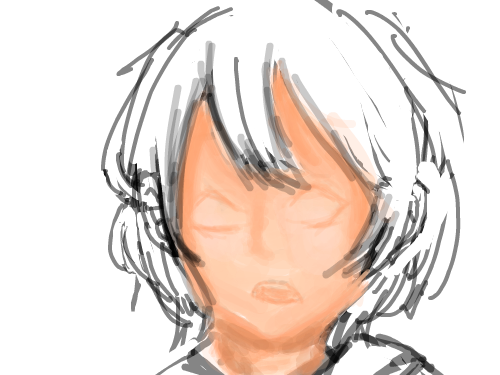 중셉 : 중셉 이어그리기는 사절중, 스케치판 ,sketchpan