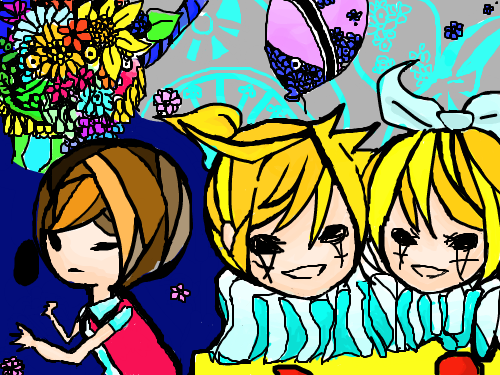 어두운숲의 서커스 : 률류랼랴 스케치판 ,sketchpan