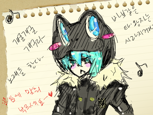 프랑!! : 프랑으로 생각하고 채색은 했는데 말이지 .... 스케치판 ,sketchpan
