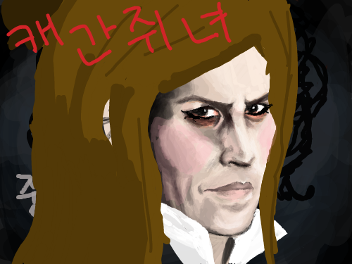 간지녀 : 우뇨뇨뇨~~ 스케치판 ,sketchpan