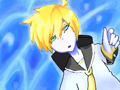 카가미네렌 : 욕심부리다가 망해버렸네..;; 스케치판 ,sketchpan