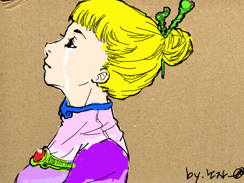 노란머리소녀-채색 : 노란머리소녀-채색 스케치판 ,sketchpan