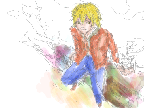 쩝 : 색칠이 그림을 망쳤군.. 스케치판 ,sketchpan