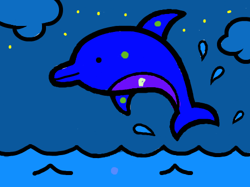 돌고래 : 돌고래임 스케치판 ,sketchpan