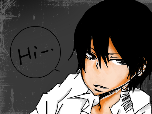 히바리. : 넌 진리야~. 스케치판 ,sketchpan