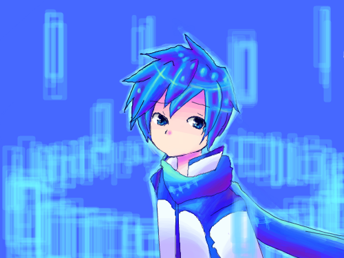 시온카이토 : 골잉,댓그림 환영 스케치판 ,sketchpan