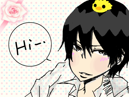 히바리 : 망했다능. 스케치판 ,sketchpan