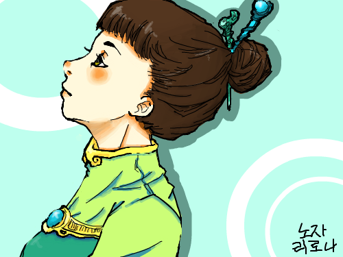 채색완료 : 노자님이 그리신걸 채색했습니다-노자님 그림 잘그리신다  _ 스케치판 ,sketchpan