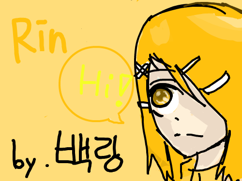 린. : by. 백링 지우지 마세요!! 아.. 그냥 그렸어요.. 낙서..랄까 스케치판 ,sketchpan
