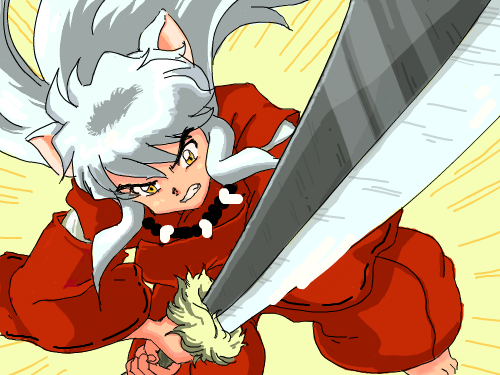 이누야샤 : 이누야샤 스케치판 ,sketchpan