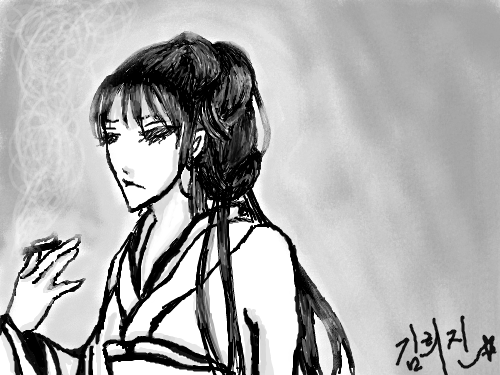 . . . . . . . . : 인생의 고독을 느끼고 있다. . .(베스트) 스케치판 ,sketchpan