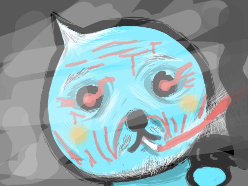 살인마 쿠우 : 철컥... 스으응... 스케치판 ,sketchpan