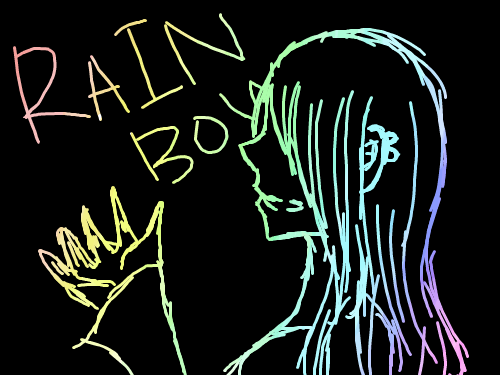 So Beautiful RainBow : 음..이쁘네요;;이쁘네요;;무지개가..참;; 스케치판 ,sketchpan