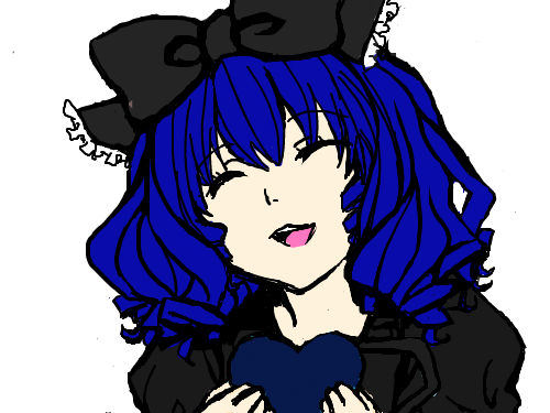 히나치코?블루 : 다른분이했음 스케치판 ,sketchpan