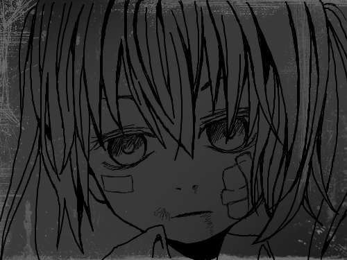 롤링걸.. : 무섭게그리고싶었는데.. 스케치판 ,sketchpan