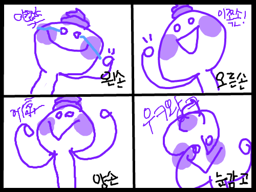 힘들다 : 완전어렵네 스케치판 ,sketchpan